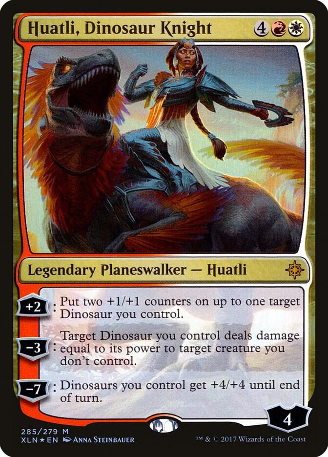 Huatli, Dinosaur Knight, Ixalan 285