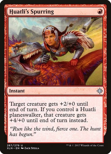 Huatli's Spurring, Ixalan 287