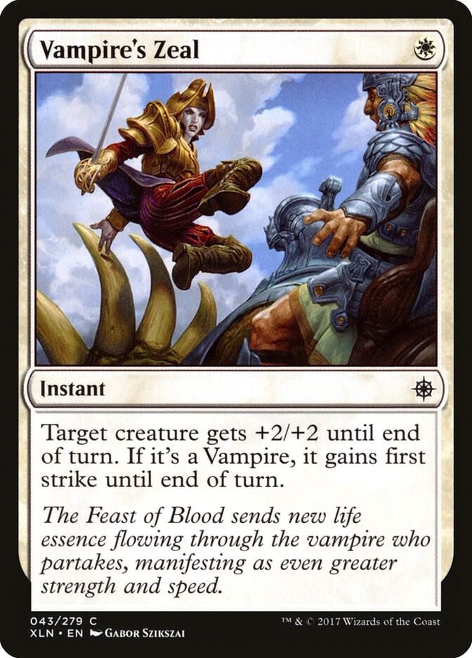 Vampire's Zeal, Ixalan 43