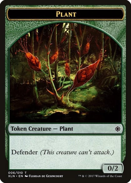 Plant Token, Ixalan 6