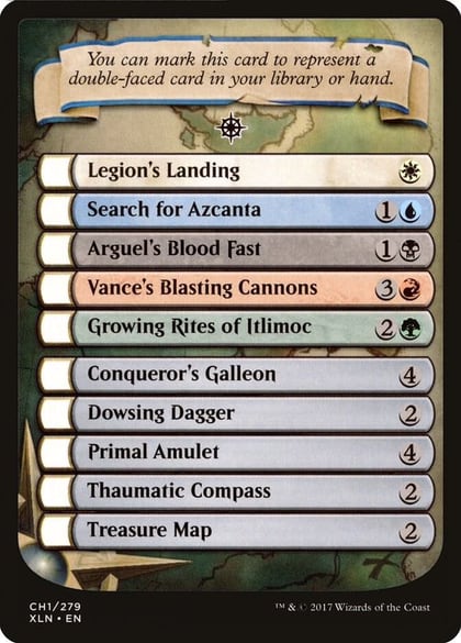 Checklist Card - Ixalan, Ixalan CH1