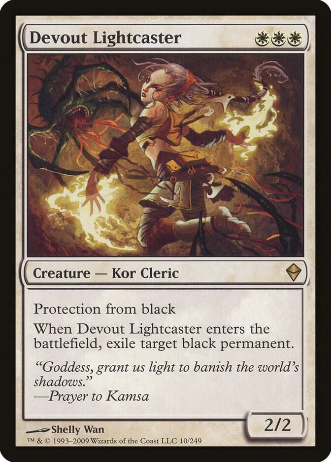 Devout Lightcaster, Zendikar 10