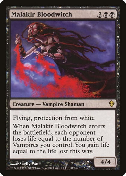 Malakir Bloodwitch, Zendikar 100