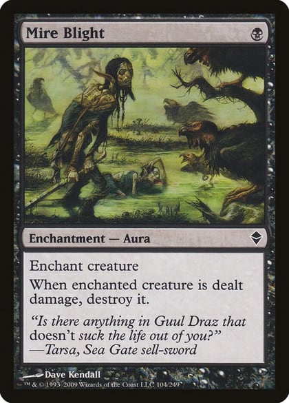 Mire Blight, Zendikar 104