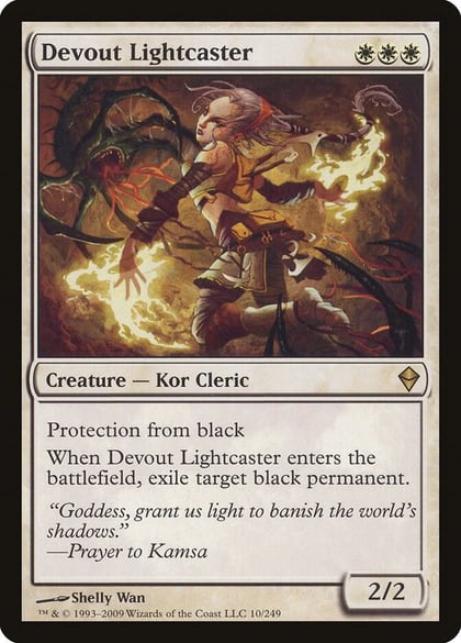 Devout Lightcaster, Zendikar 10