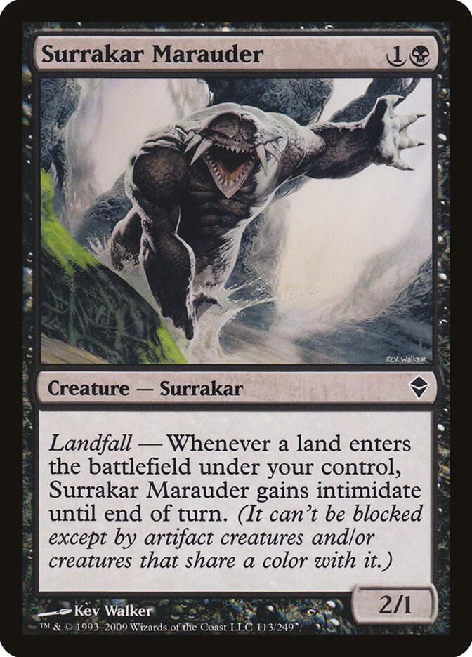 Surrakar Marauder, Zendikar 113