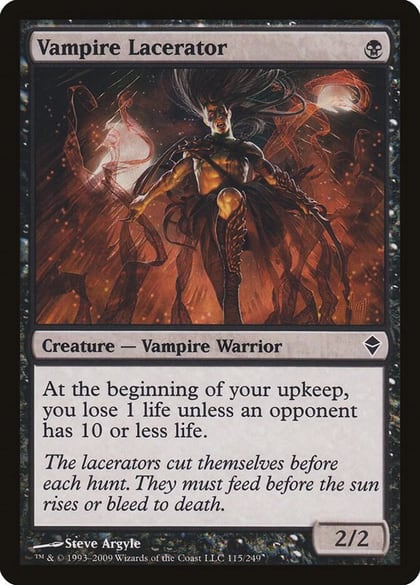 Vampire Lacerator, Zendikar 115