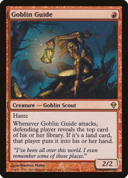 Goblin Guide, Zendikar 126