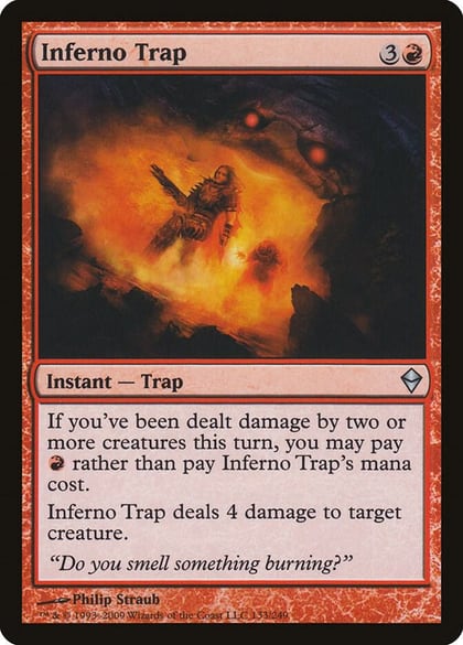 Inferno Trap, Zendikar 133