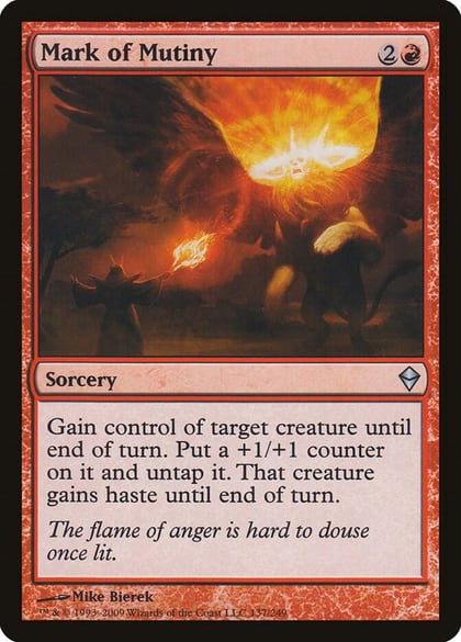 Mark of Mutiny, Zendikar 137