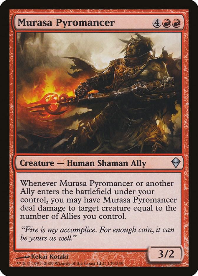 Murasa Pyromancer, Zendikar 139