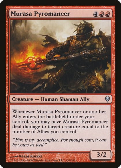 Murasa Pyromancer, Zendikar 139