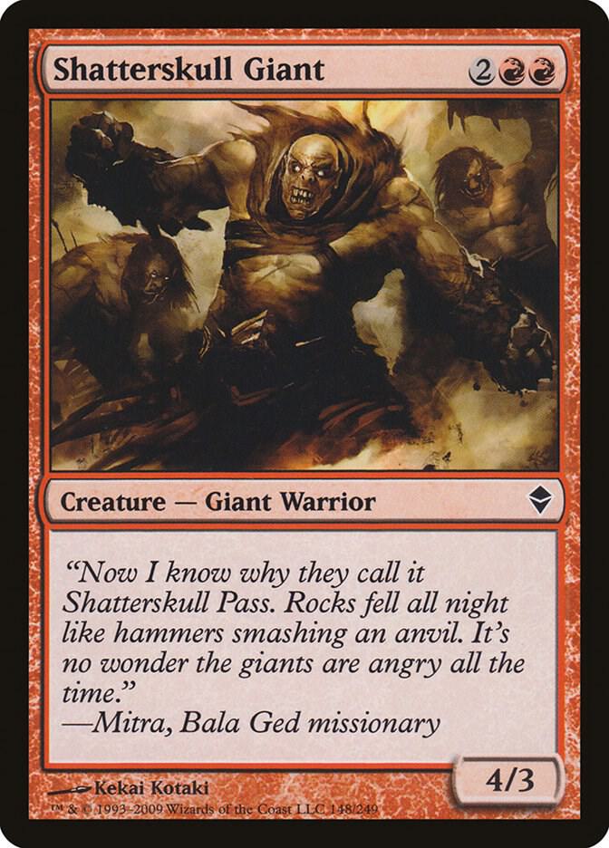 Shatterskull Giant, Zendikar 148