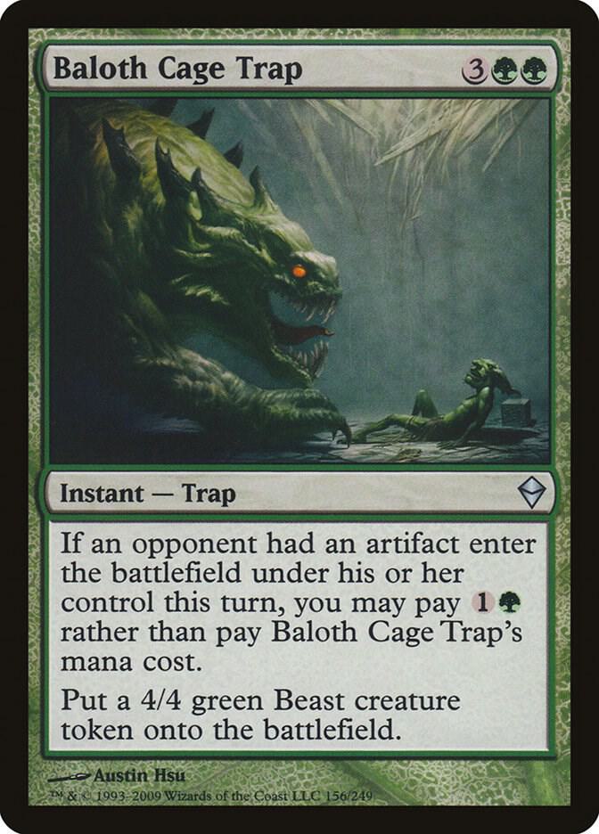 Baloth Cage Trap, Zendikar 156