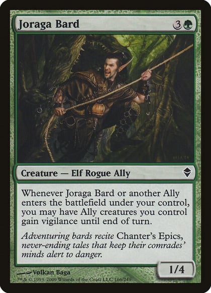 Joraga Bard, Zendikar 166
