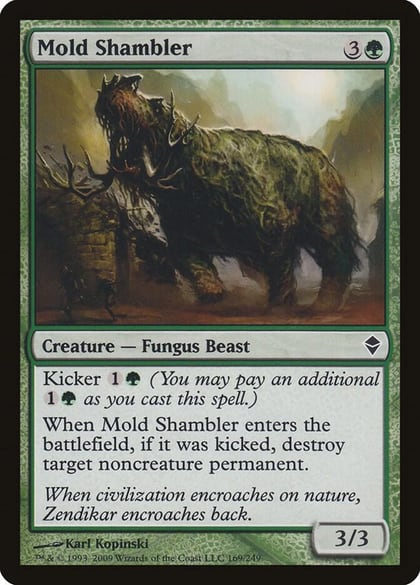 Mold Shambler, Zendikar 169