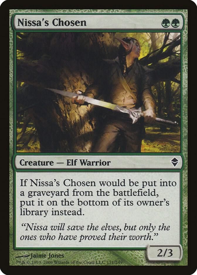 Nissa's Chosen, Zendikar 171