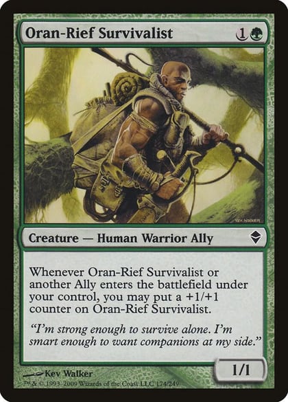 Oran-Rief Survivalist, Zendikar 174