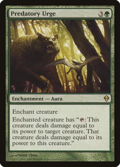Predatory Urge, Zendikar 175