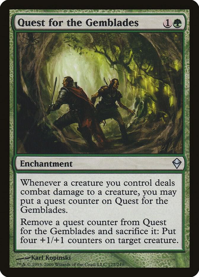 Quest for the Gemblades, Zendikar 177