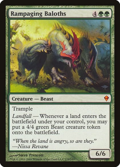 Rampaging Baloths, Zendikar 178