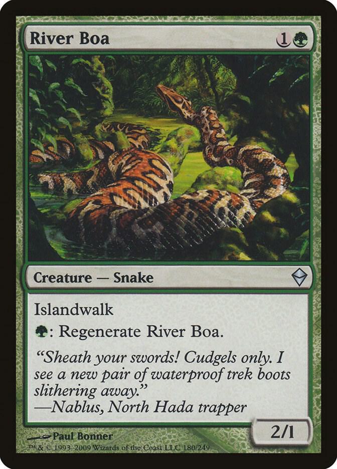River Boa, Zendikar 180