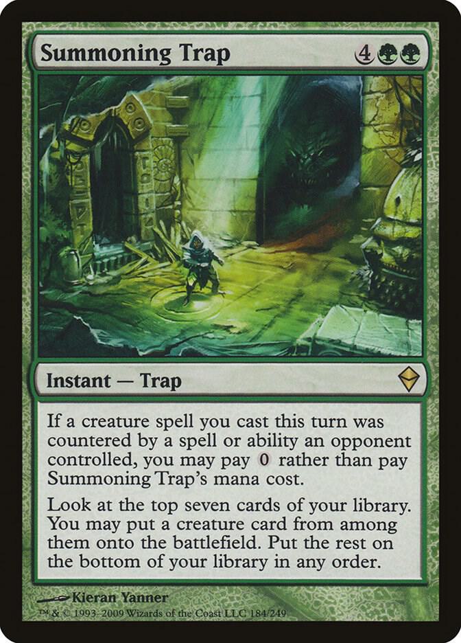 Summoning Trap, Zendikar 184
