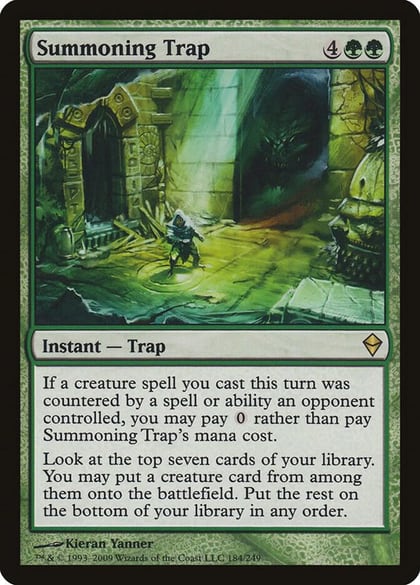 Summoning Trap, Zendikar 184