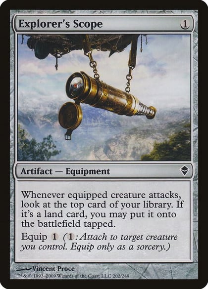 Explorer's Scope, Zendikar 202