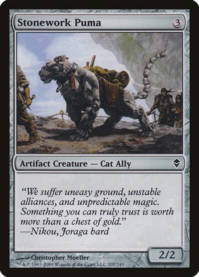 Stonework Puma, Zendikar 207