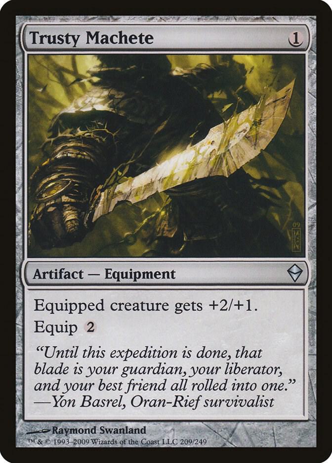 Trusty Machete, Zendikar 209