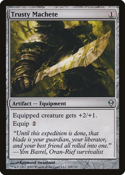 Trusty Machete, Zendikar 209