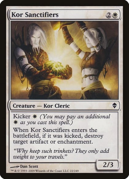 Kor Sanctifiers, Zendikar 22
