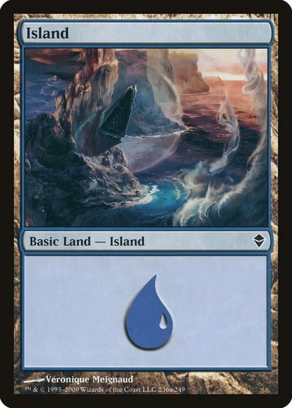 Island (236a), Zendikar 236a