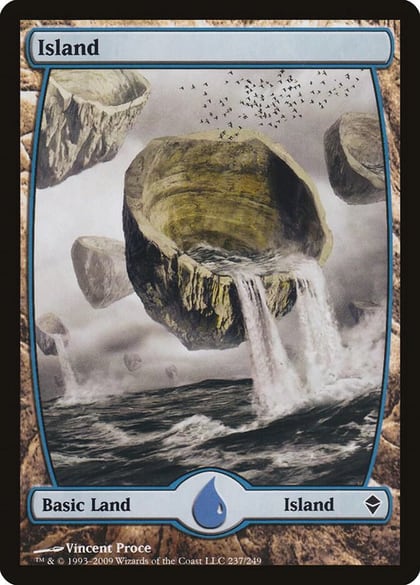 Island (237) - Full Art, Zendikar 237
