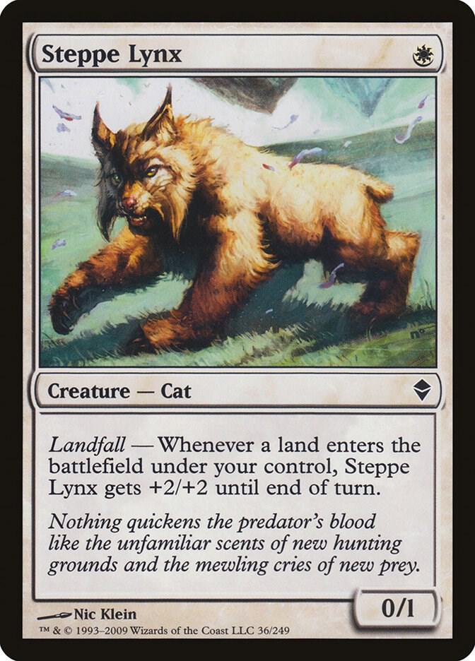 Steppe Lynx, Zendikar 36