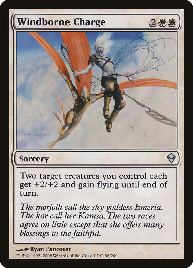 Windborne Charge, Zendikar 38