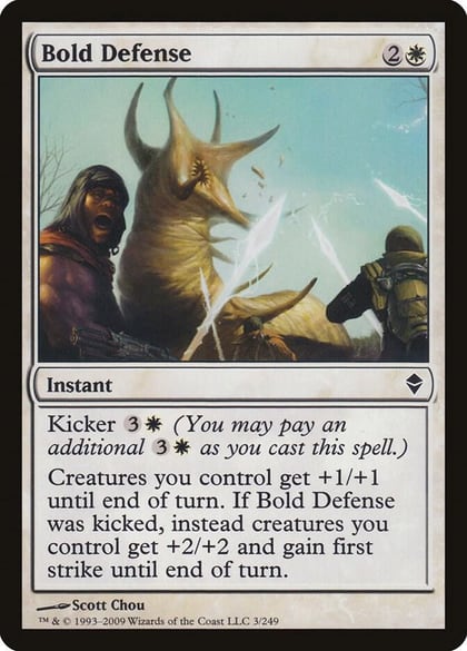 Bold Defense, Zendikar 3