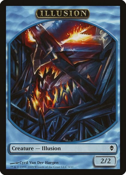 Illusion Token, Zendikar 4