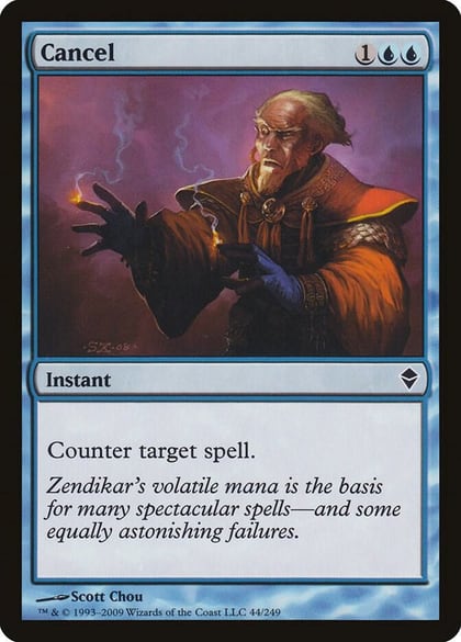 Cancel, Zendikar 44