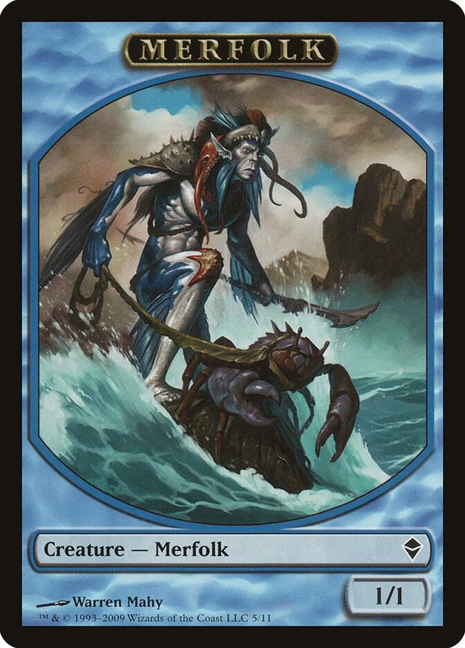 Merfolk Token, Zendikar 5