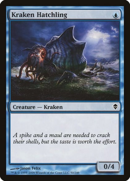 Kraken Hatchling, Zendikar 50