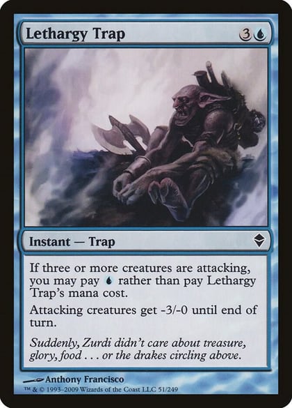 Lethargy Trap, Zendikar 51
