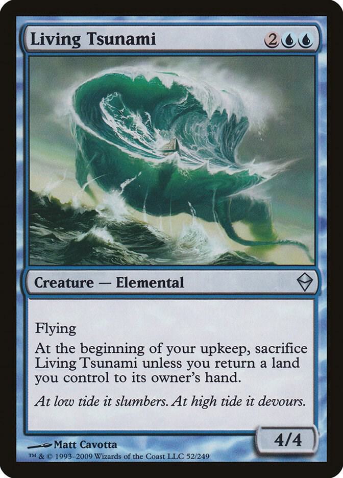 Living Tsunami, Zendikar 52
