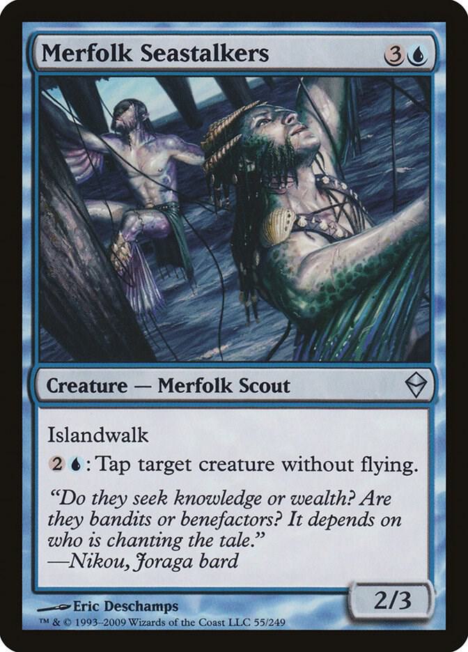 Merfolk Seastalkers, Zendikar 55