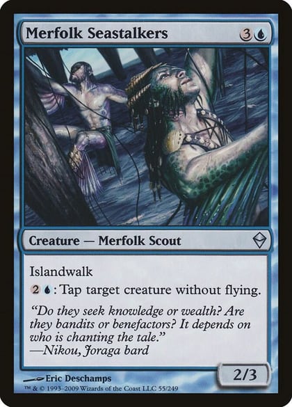 Merfolk Seastalkers, Zendikar 55