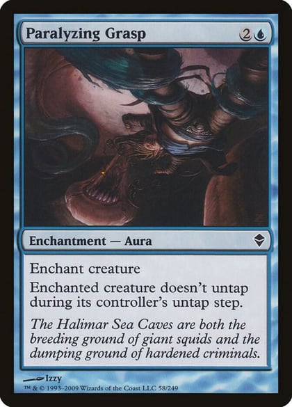 Paralyzing Grasp, Zendikar 58
