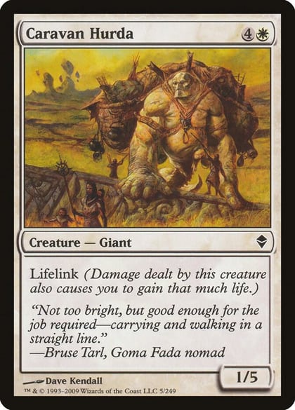 Caravan Hurda, Zendikar 5