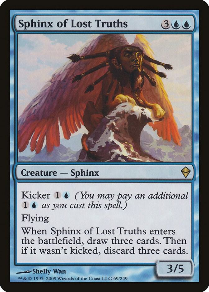 Sphinx of Lost Truths, Zendikar 69
