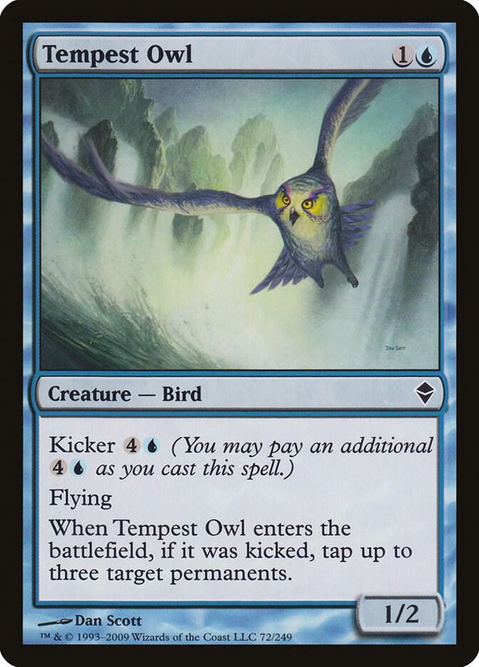 Tempest Owl, Zendikar 72